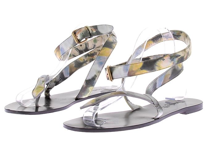 Sandali Dior in pelle nera Nero 
