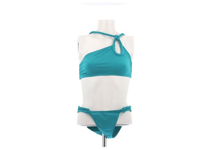 Hermès Blauer Zweiteiler Badeanzug