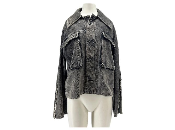 Autre Marque Giacca in cotone nera XIMONLEE M Nero