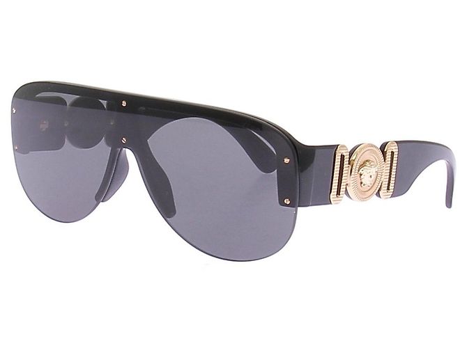Versace Occhiali da sole neri Nero