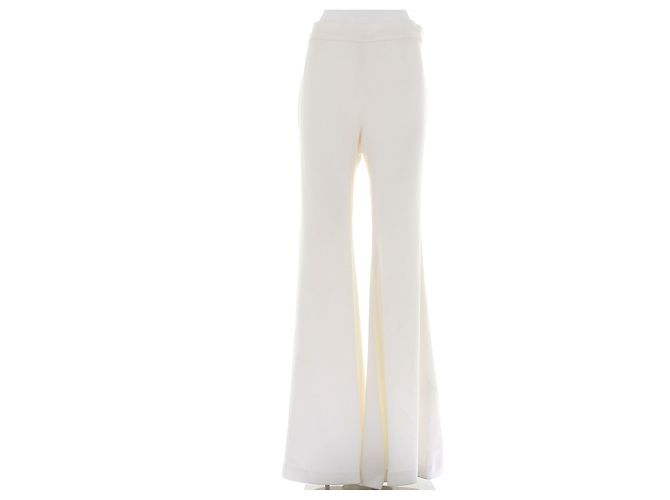 Ellery Creme Schlaghose