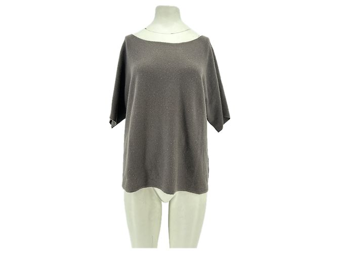 Vince Top en cachemire gris Grey