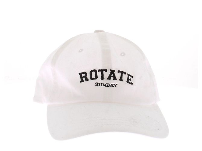 Boné Rotate branco de algodão com logo
