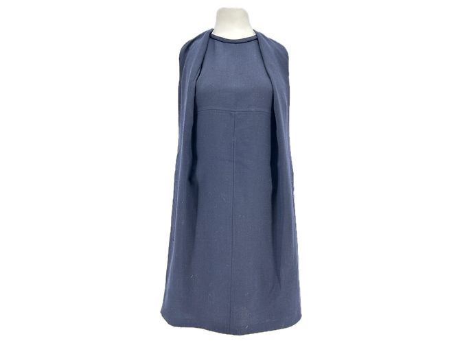 Carven Kleid Marineblau