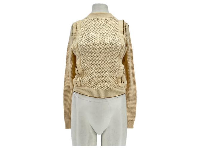 Philosophy di Lorenzo Serafini Wollpullover beige