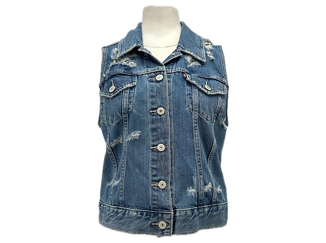 Levi's Giacca di jeans senza maniche Blu