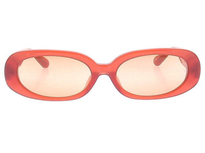 Linda Farrow Gafas de sol rojas