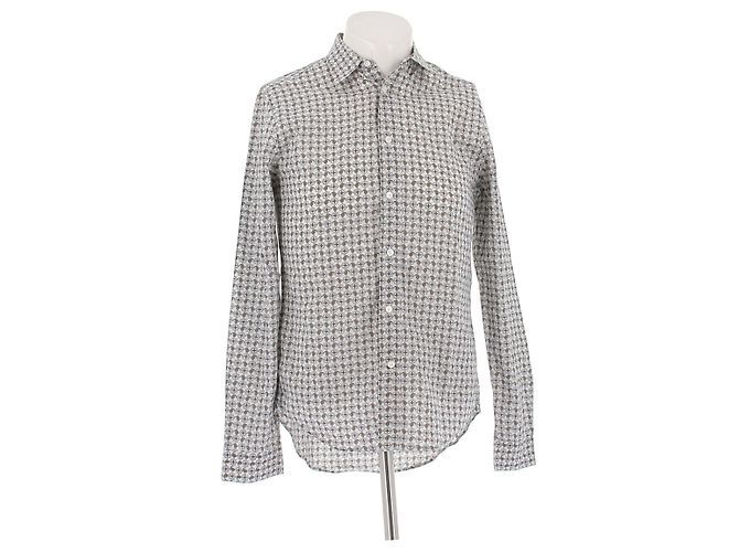 Louis Vuitton Camisa estampada de salsa Multicor