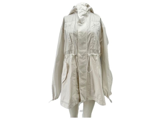 Autre Marque Parka de algodón blanca WARDROBE NYC Blanco