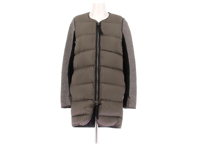 Marni Daunenjacke Mid-Length Khaki