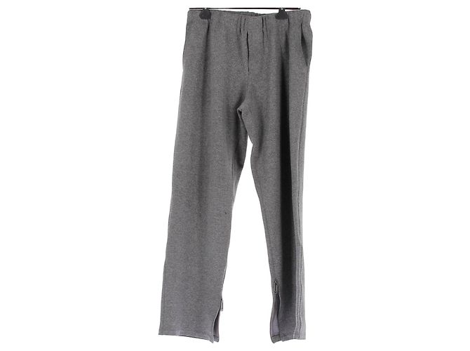 Off White Grey Wool Pants M