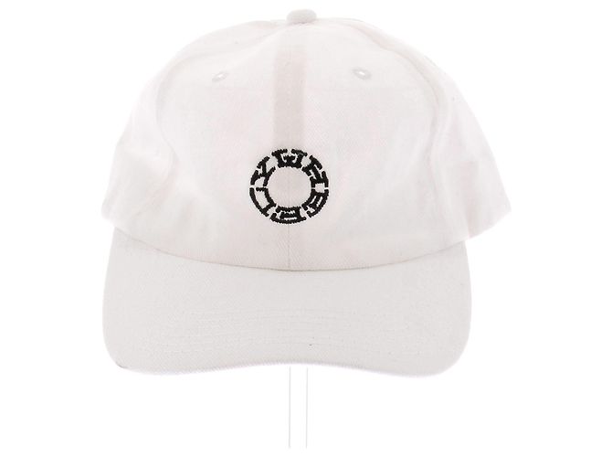 Autre Marque Gorra de algodón blanca Blanco