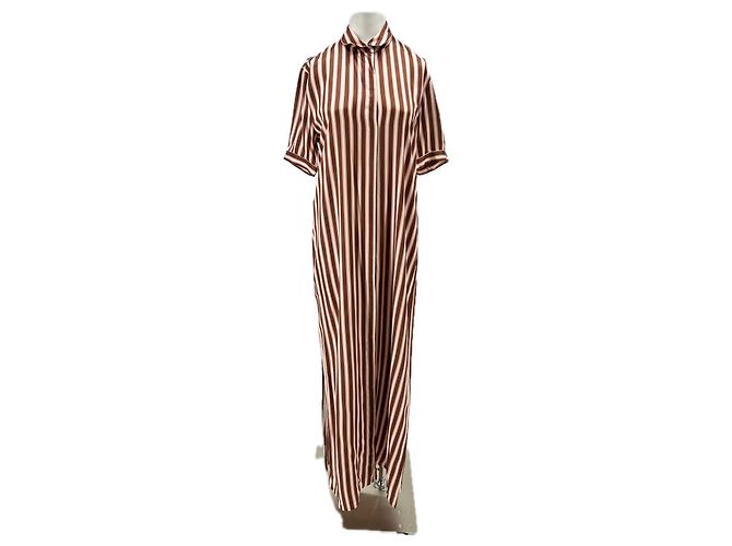 DMN Vestido camisa a rayas