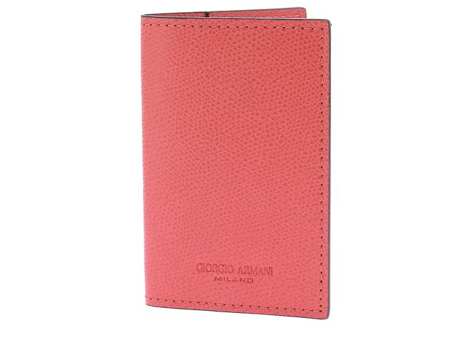 Giorgio Armani Estojo de passaporte laranja