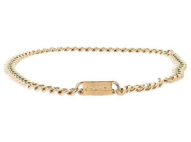 Chanel Cinto dourado