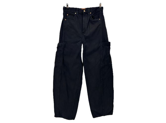 Autre Marque Jeans cargo neri Jamie Haller Nero