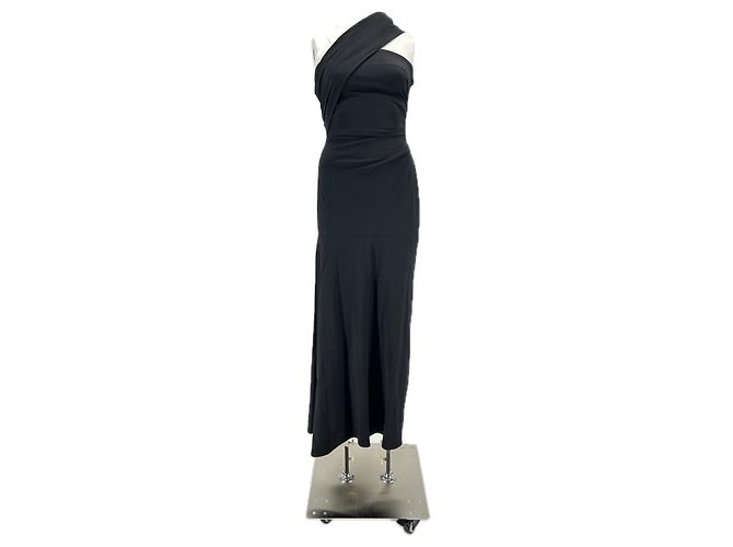 Marc by Marc Jacobs Maxikleid Schwarz Viskose XS