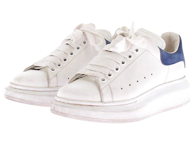Alexander Mcqueen Zapatillas blancas con plataforma Blanco