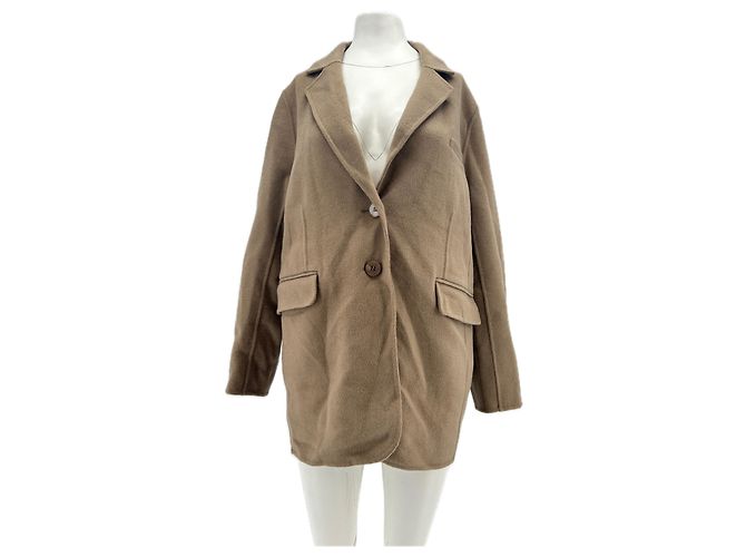 Tara Jarmon Brown Wool Jacket