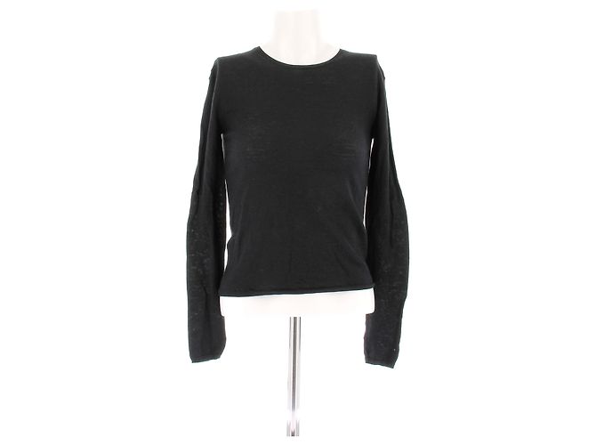 Totême Pullover aus schwarzem Kaschmir 