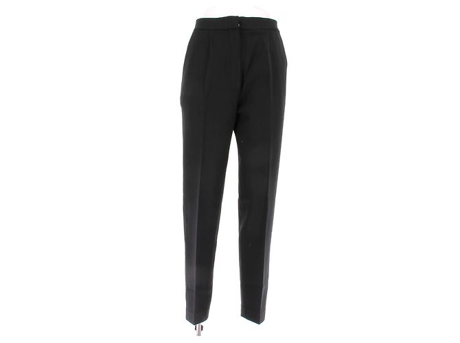 The Row Schwarze Wollhose Größe 6