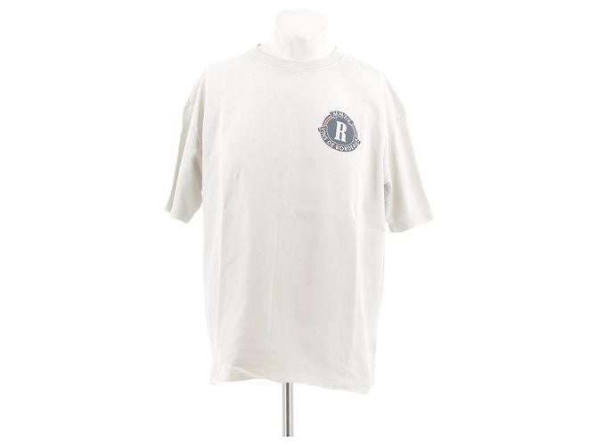 Autre Marque Camiseta gris con estampado