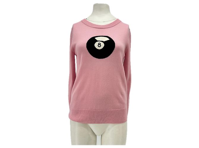 Temperley London Wollpullover Rosa Pink