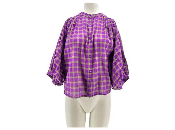Bellerose Violette Bluse Lila