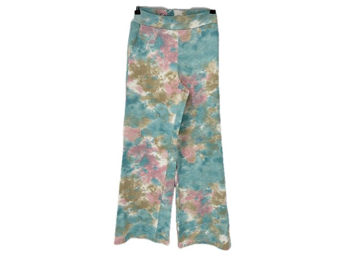 Autre Marque Calça tie dye azul
