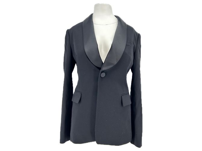 Blazer in lana blu navy A.L.C