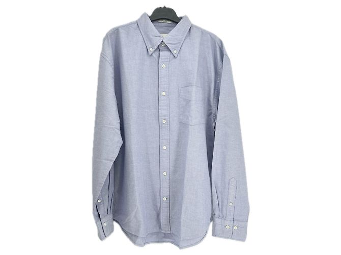 Autre Marque Camisa GANT de algodón azul M