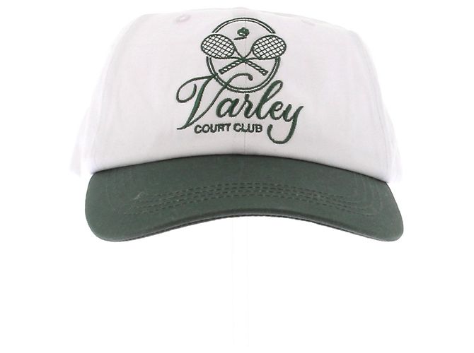 Autre Marque Boné Varley branco e verde com logo