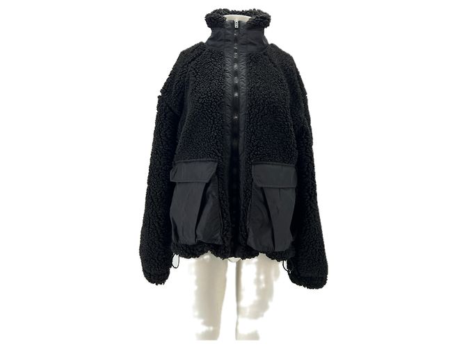 Autre Marque NOMAKA Black Fleece Jacket S