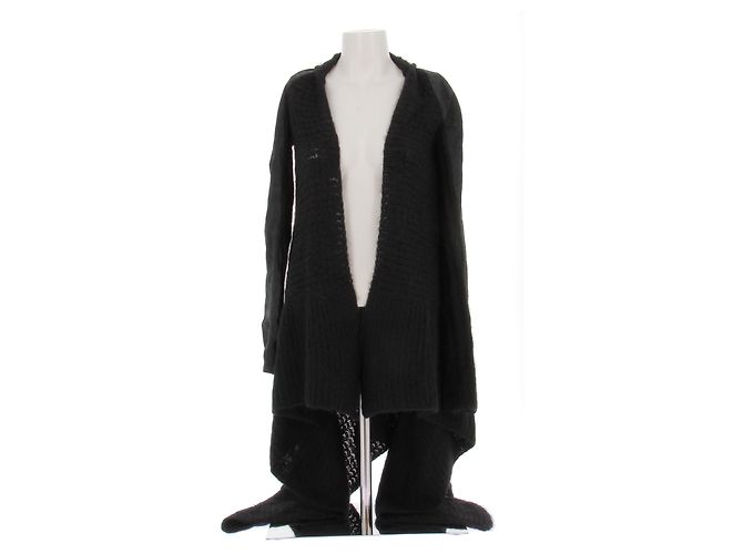 Rick Owens Gilet in lana nera