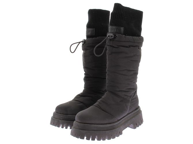 RTA Schwarze hohe Stiefel