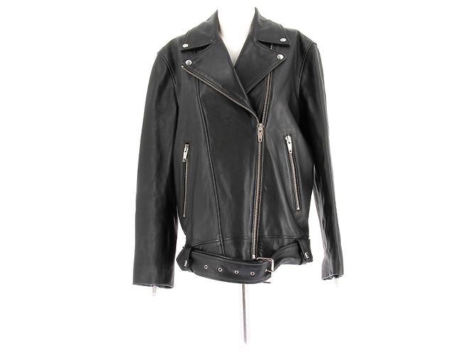 The Kooples Perfeito em couro preto