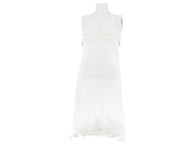 La Perla Bata de seda Beige 