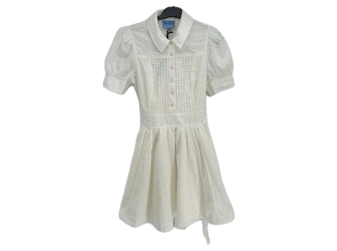 Reformation Weißes Kleid