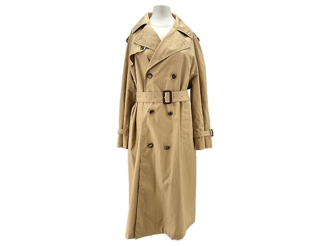 Autre Marque Trench coat bege de algodão WARDROBE NYC