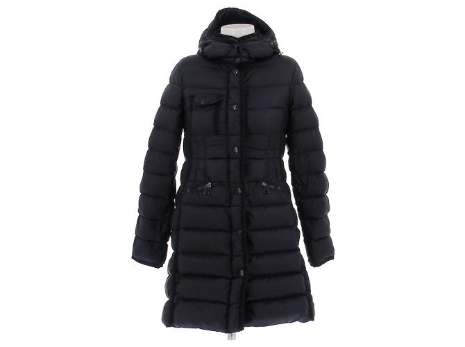 Moncler Schwarze Daunenjacke "Hermine"