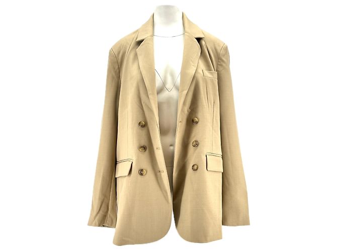 Autre Marque SOLAQUA Blazer Beige