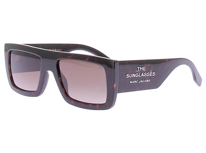 Óculos de sol Marc Jacobs Havana castanhos Marrom
