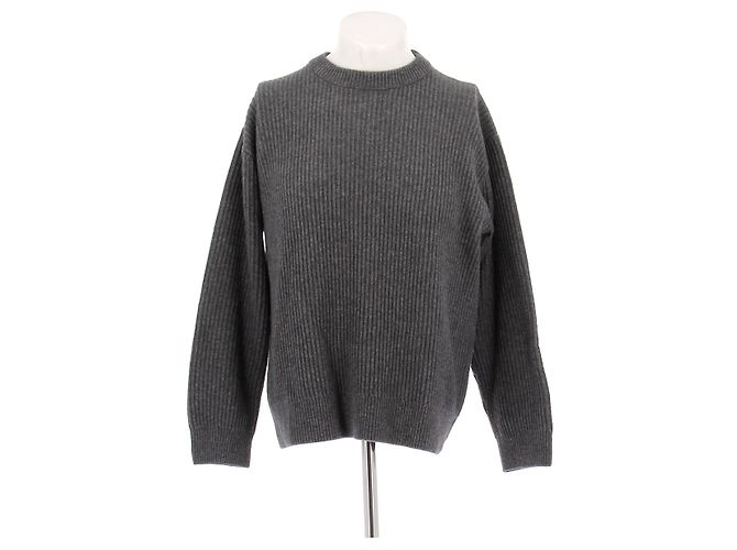 Closed Strickpullover aus Wolle Grau 