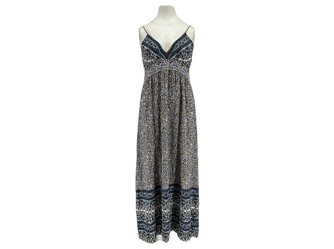 Rebecca Taylor Vestido estampado Cinza