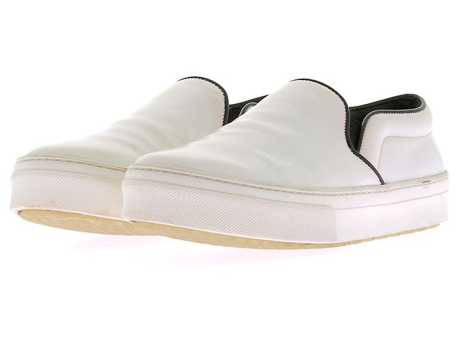 Baskets Céline en cuir blanches