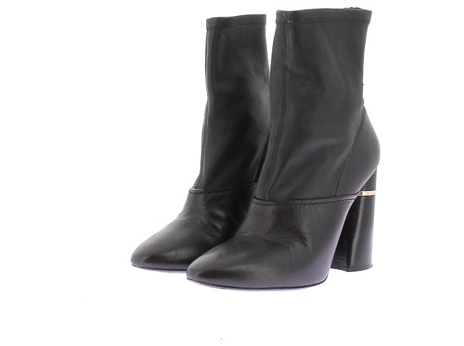 3.1 Phillip Lim Botins pretos de salto