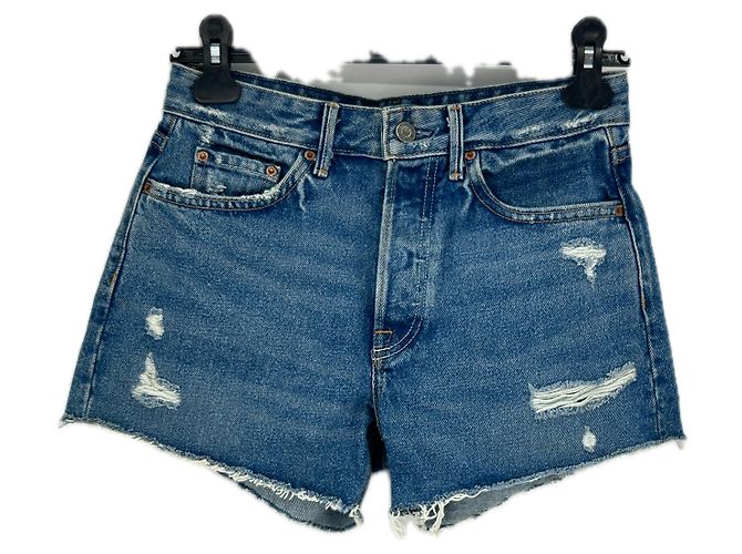 Autre Marque Short in denim blu GRLFRND