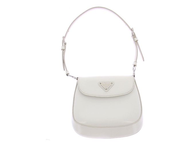 Cleo Prada Mini Handtasche "Cléo" Weiß