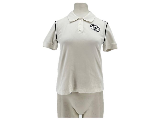 Autre Marque Polo branco de algodão SPORTY & RICH