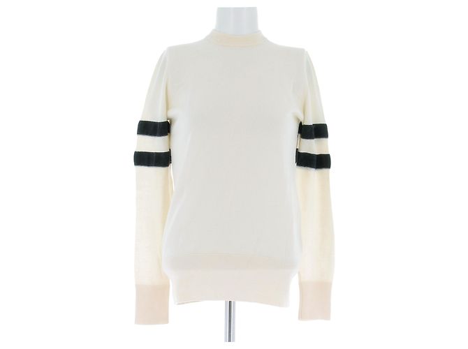 T By Alexander Wang Wollpullover Weiß S